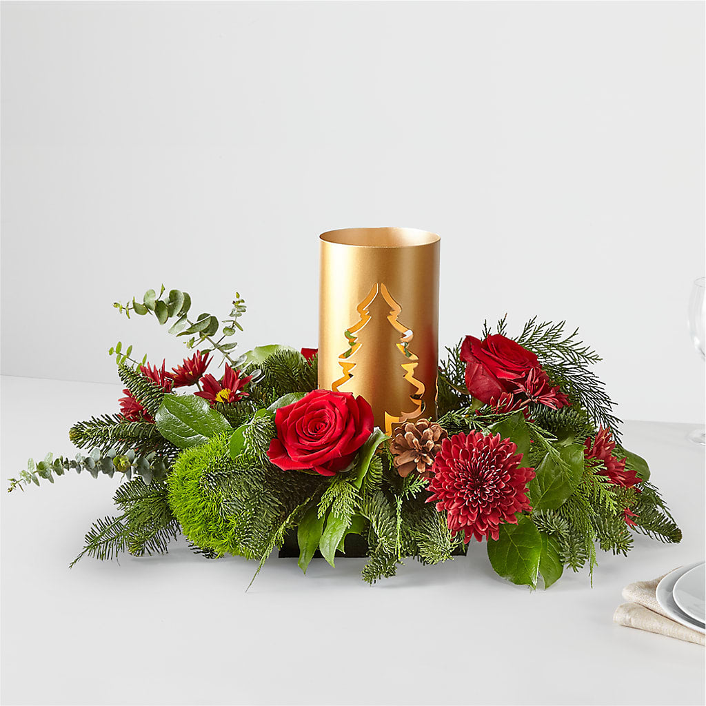 Toast the Season Centerpiece – J Flowers, Tipp City OH