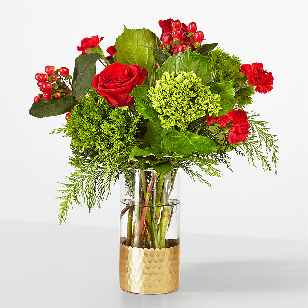 Plaid Throw Bouquet – J Flowers, Tipp City OH