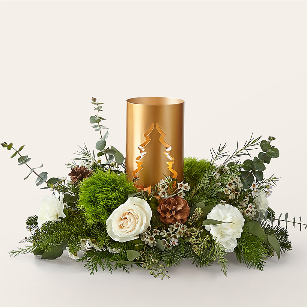 Chestnuts Roasting Centerpiece – J Flowers, Tipp City OH