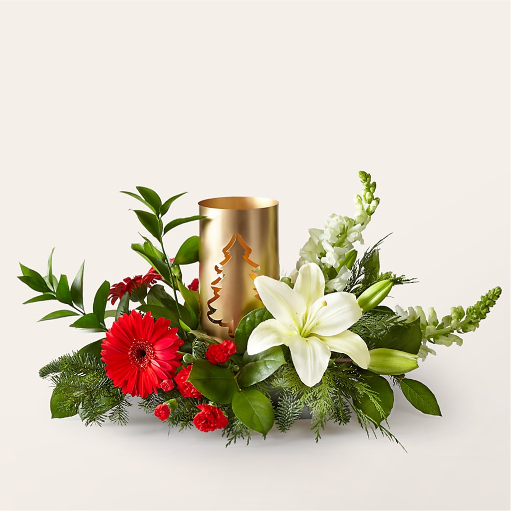 Mingle & Jingle Centerpiece – J Flowers, Tipp City OH