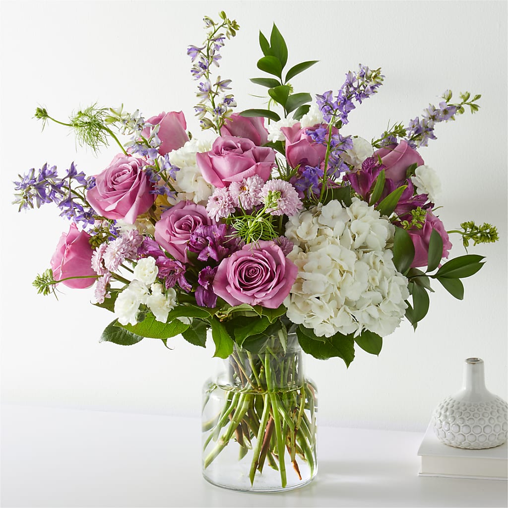 Violet Caress Bouquet – J Flowers, Tipp City OH