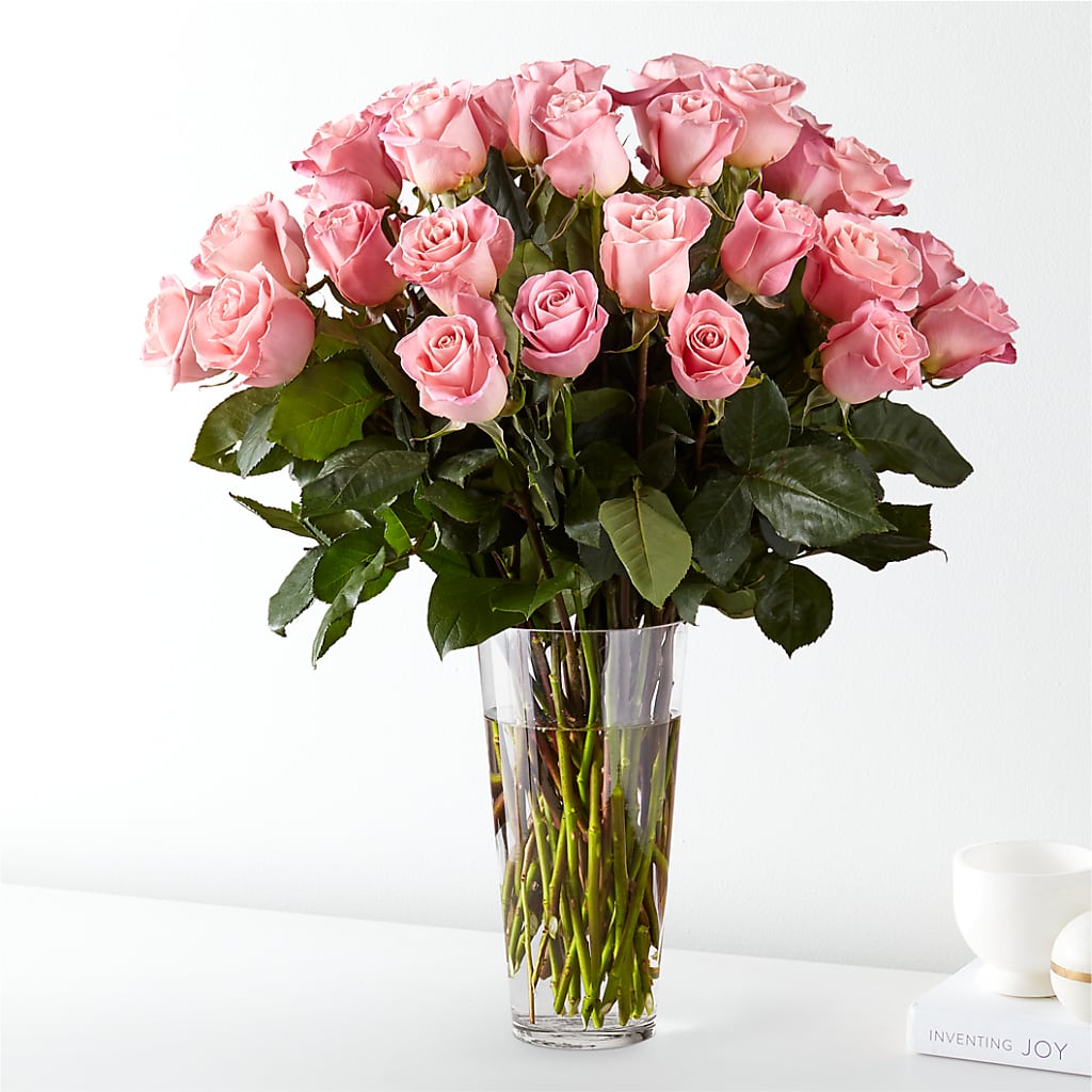 Long Stem Pink Rose Bouquet – J Flowers, Tipp City OH