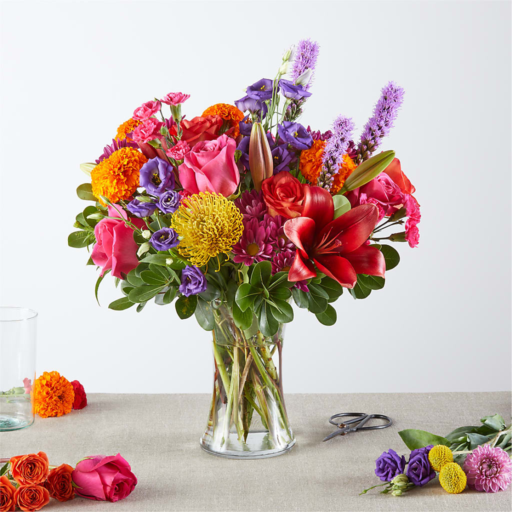 Feast of Color – A Florist Original – J Flowers, Tipp City OH