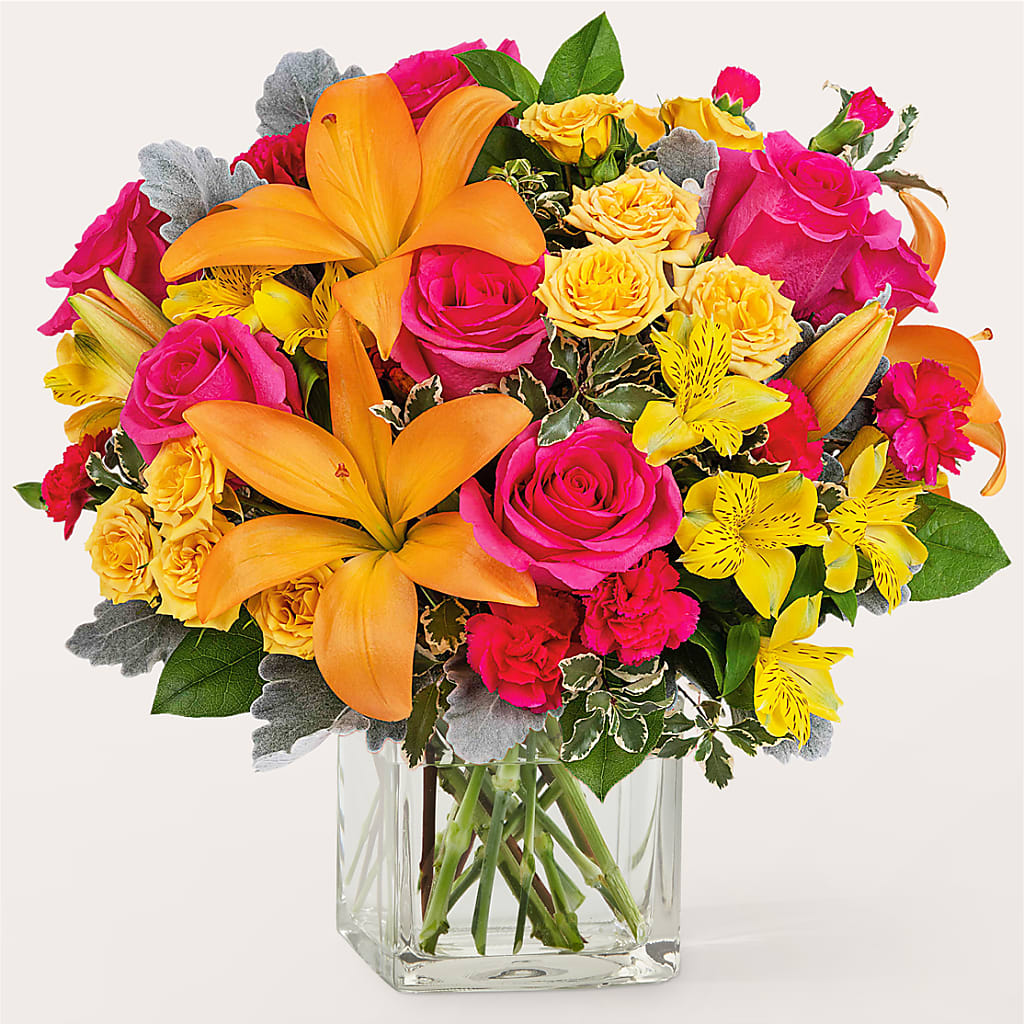 To the Tropics Bouquet – J Flowers, Tipp City OH