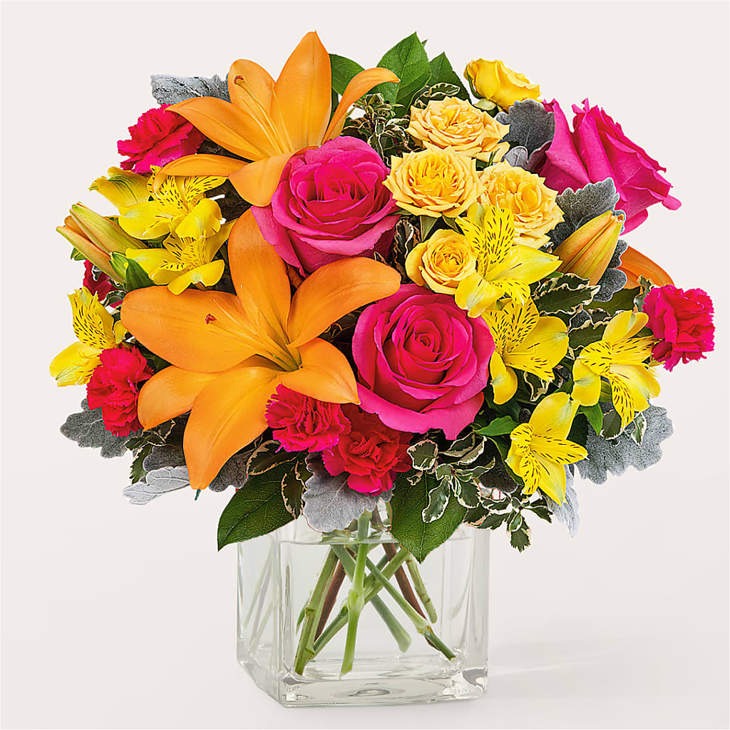 To the Tropics Bouquet – J Flowers, Tipp City OH