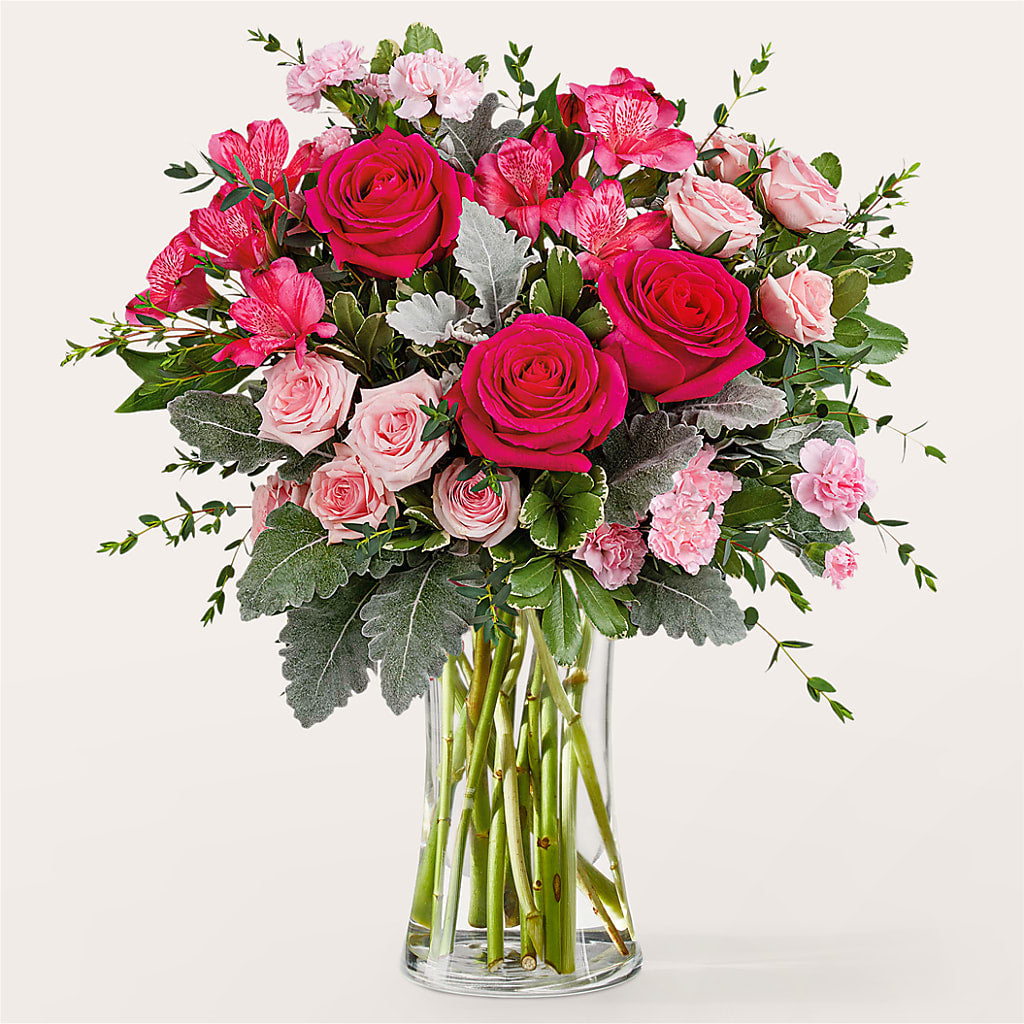 Tickled Pink Bouquet – J Flowers, Tipp City OH