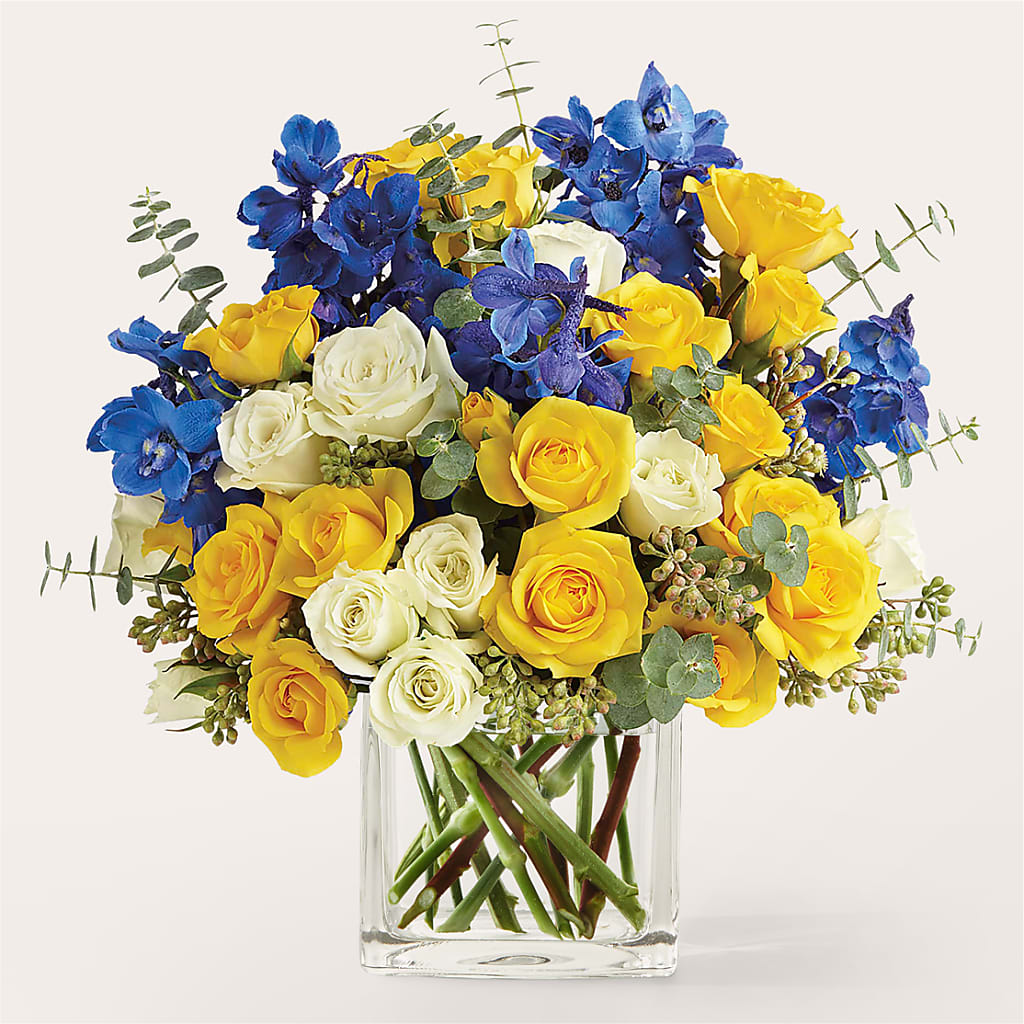 Sparkling Citrine Bouquet – J Flowers, Tipp City OH