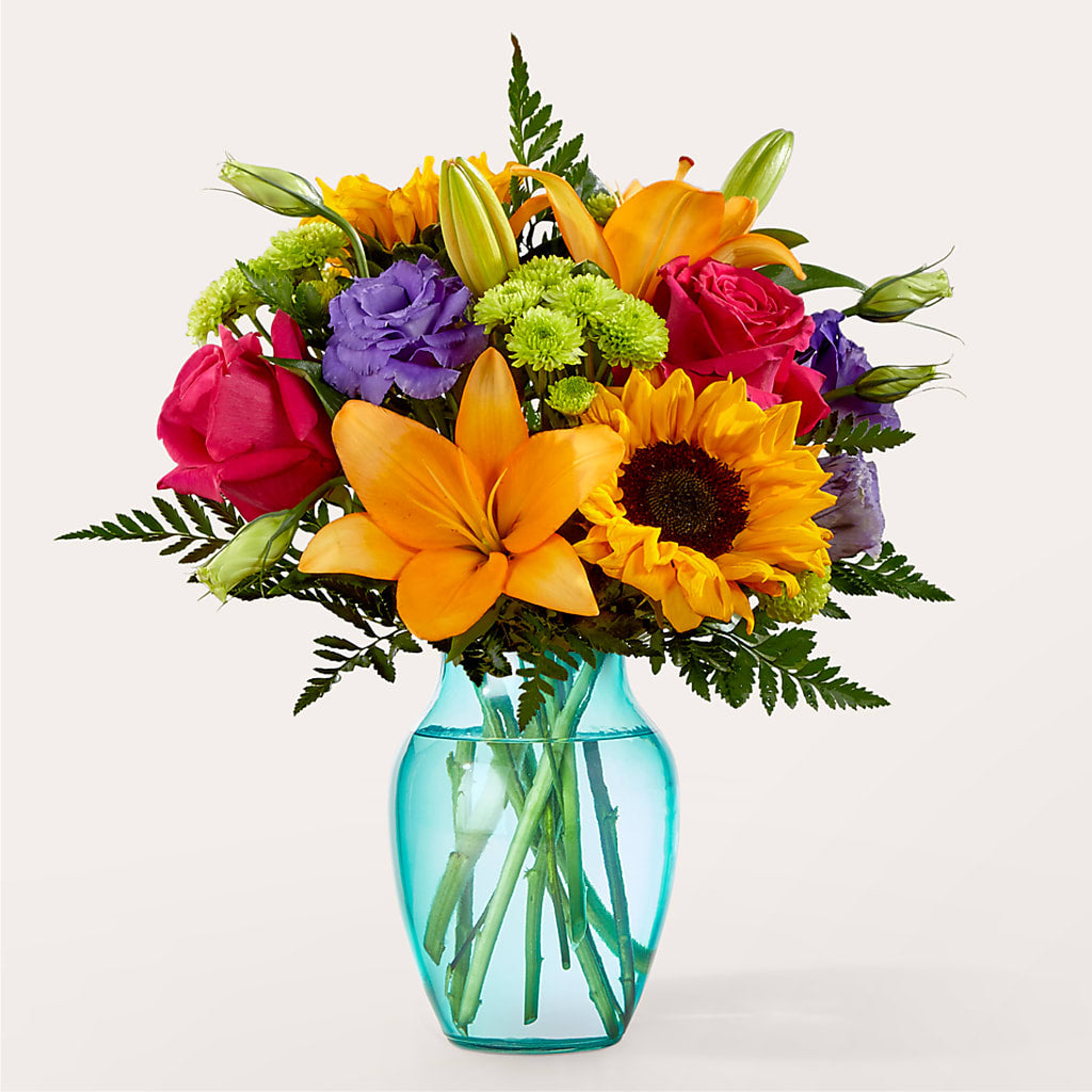 Double Rainbow Bouquet – J Flowers, Tipp City OH