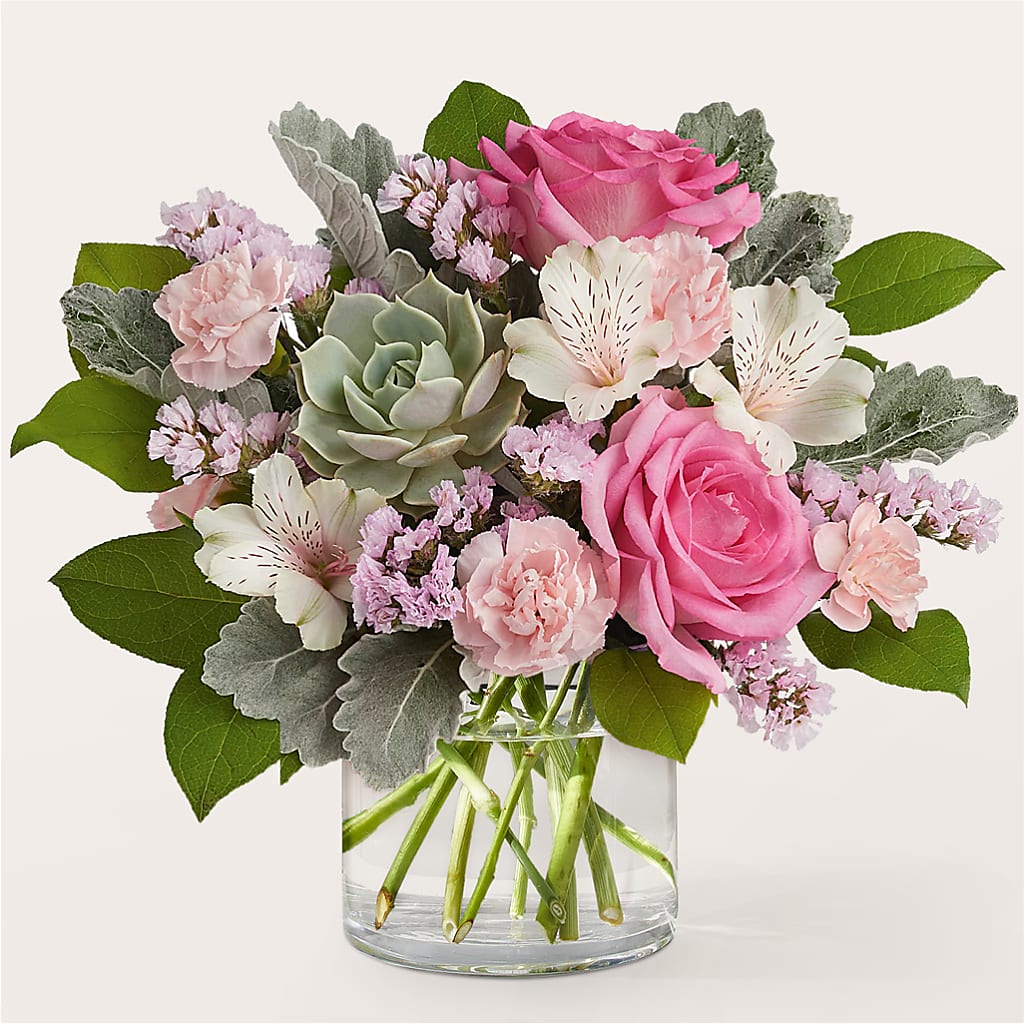 Dusty Rose Bouquet – J Flowers, Tipp City OH