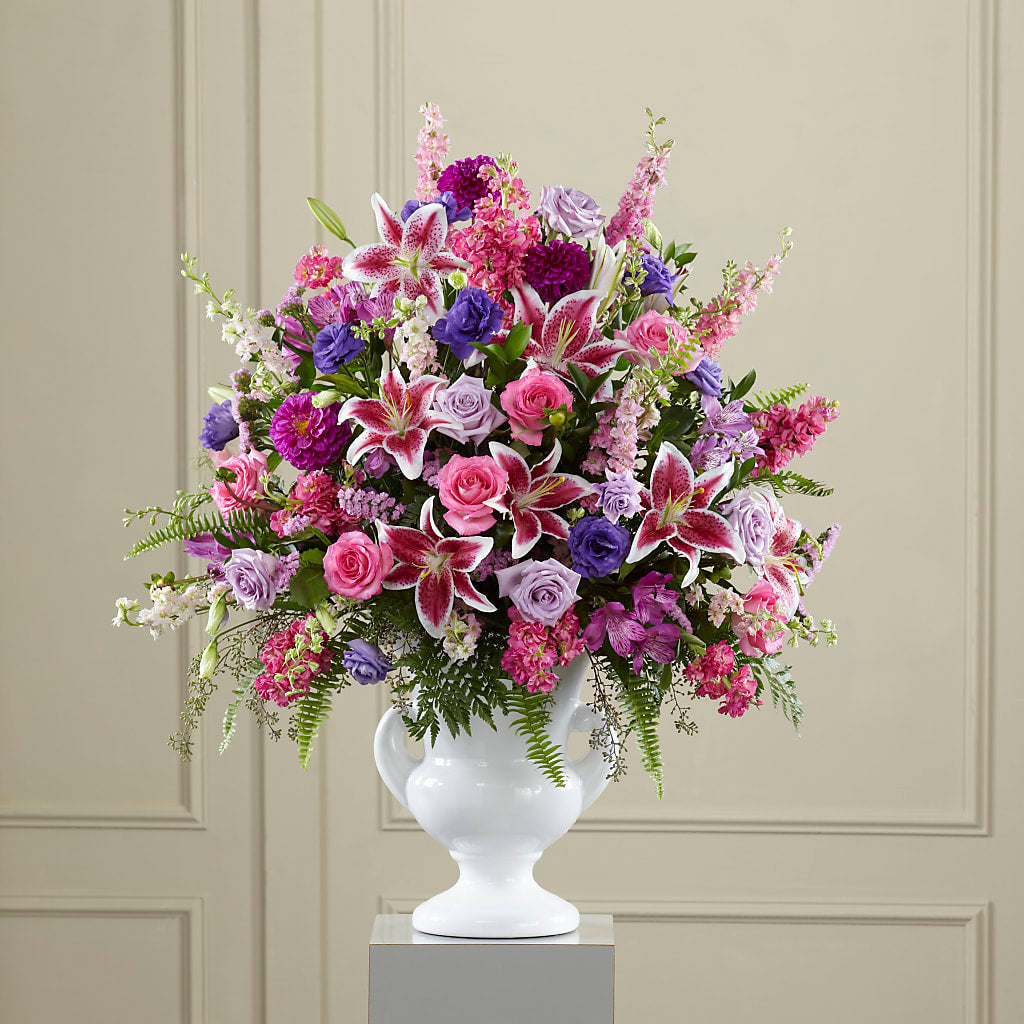 Peaceful Tribute Arrangement – J Flowers, Tipp City OH