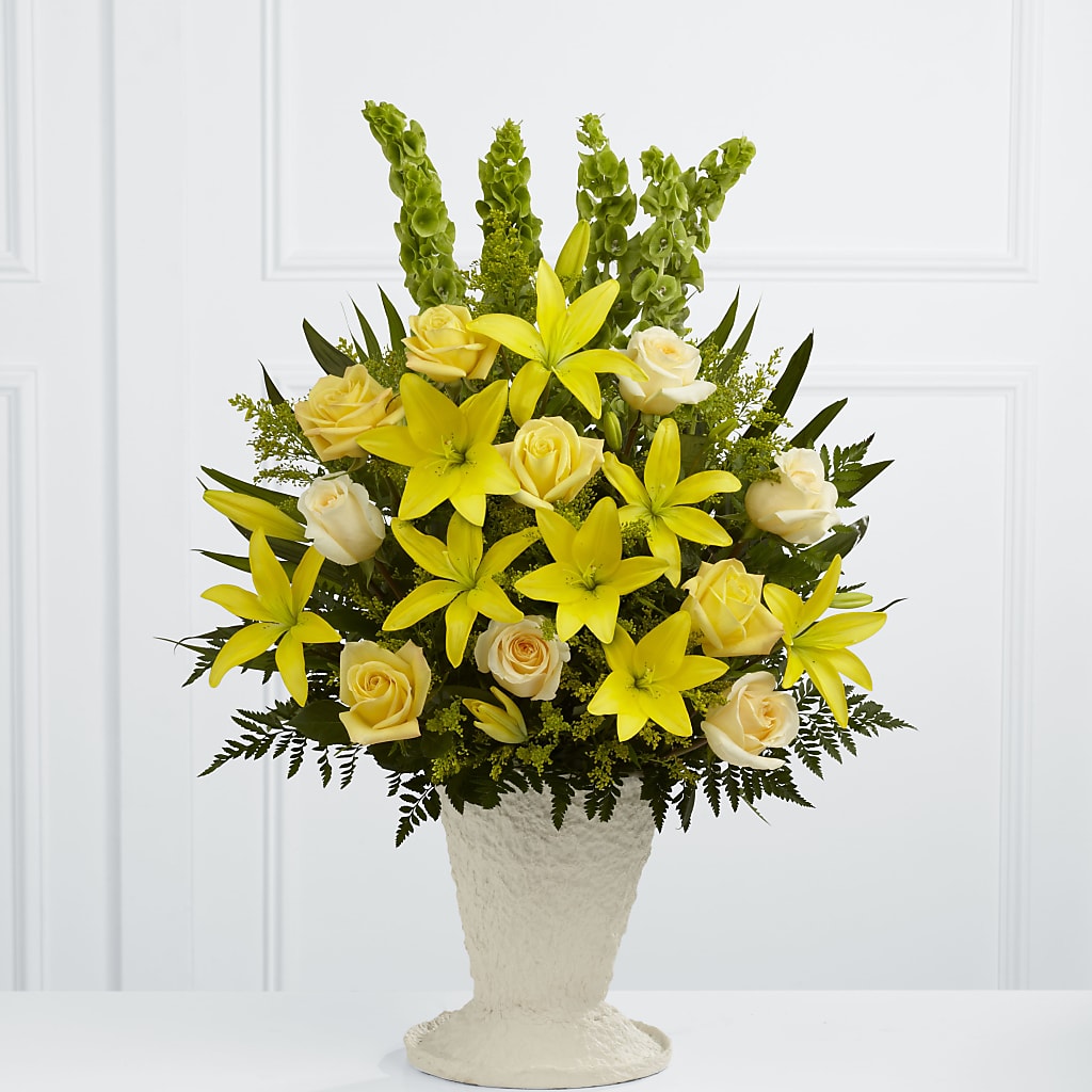 Golden Memories Arrangement – J Flowers, Tipp City OH