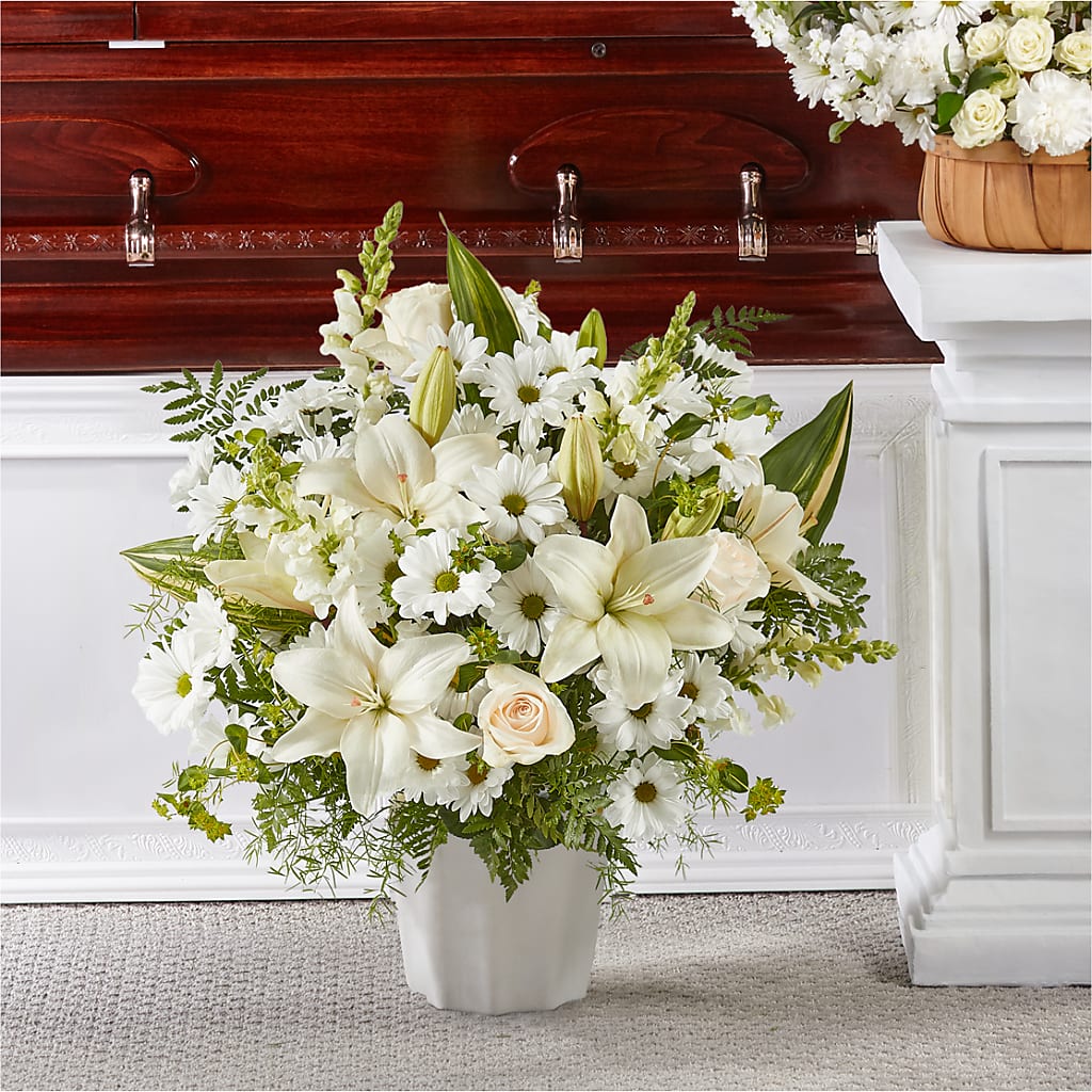 Thoughts of Tranquility Floor Basket – J Flowers, Tipp City OH