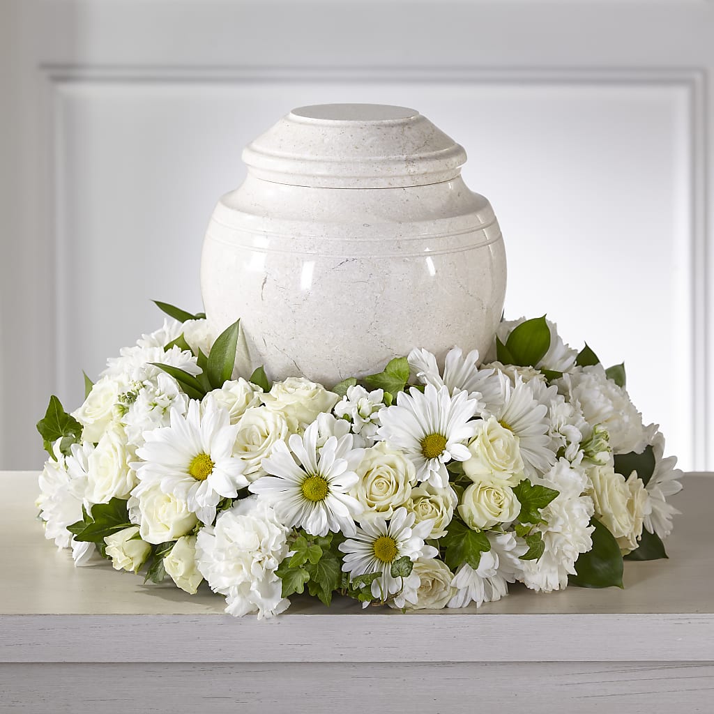 Ivory Gardens Cremation Adornment – J Flowers, Tipp City OH