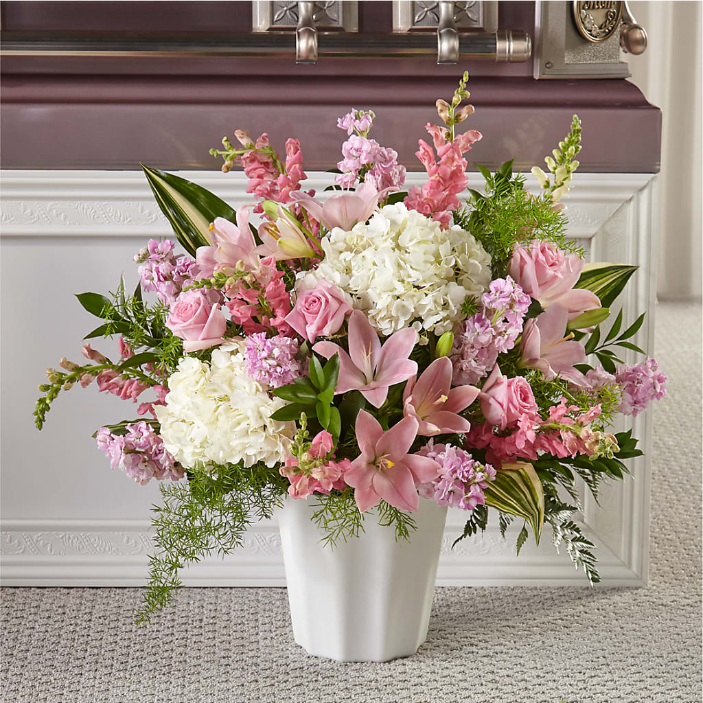 Simply Serene Floor Basket – J Flowers, Tipp City OH