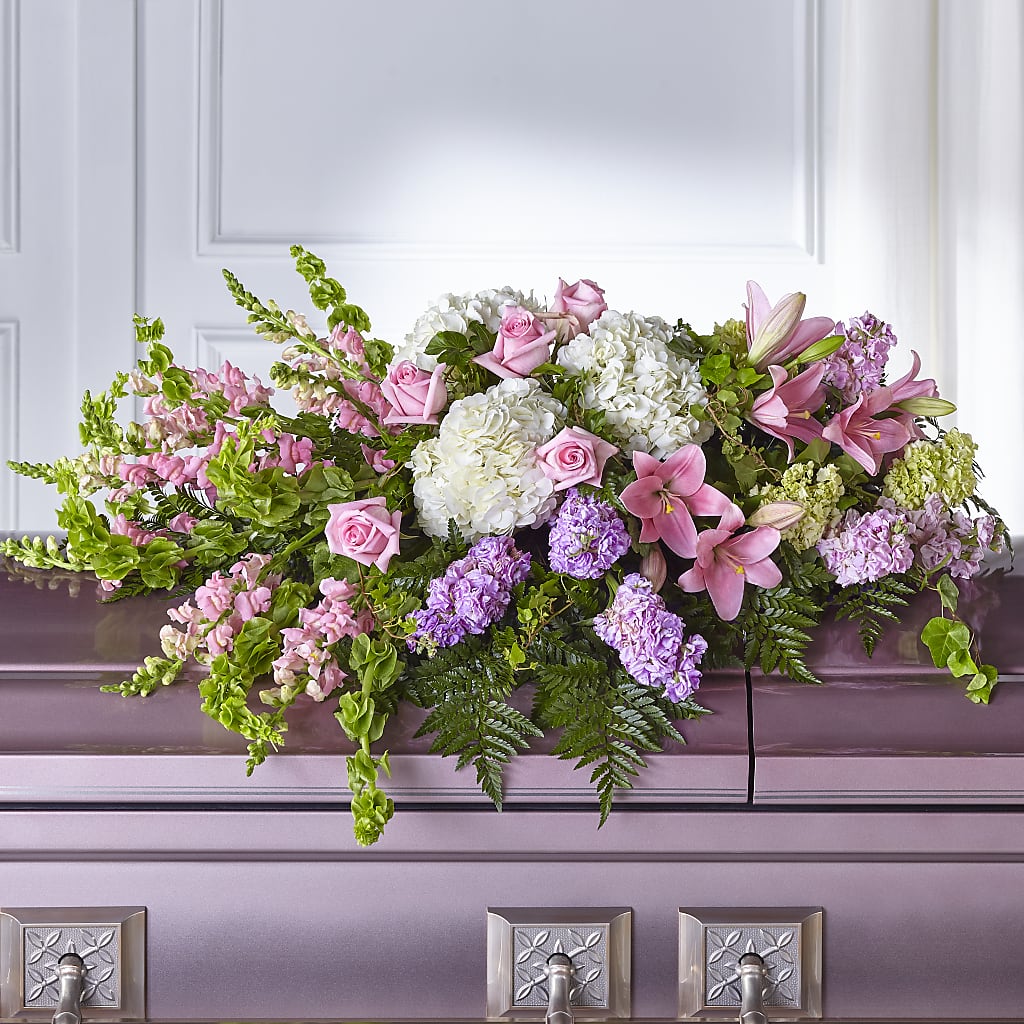 Life's Gratitude Casket Spray – J Flowers, Tipp City OH