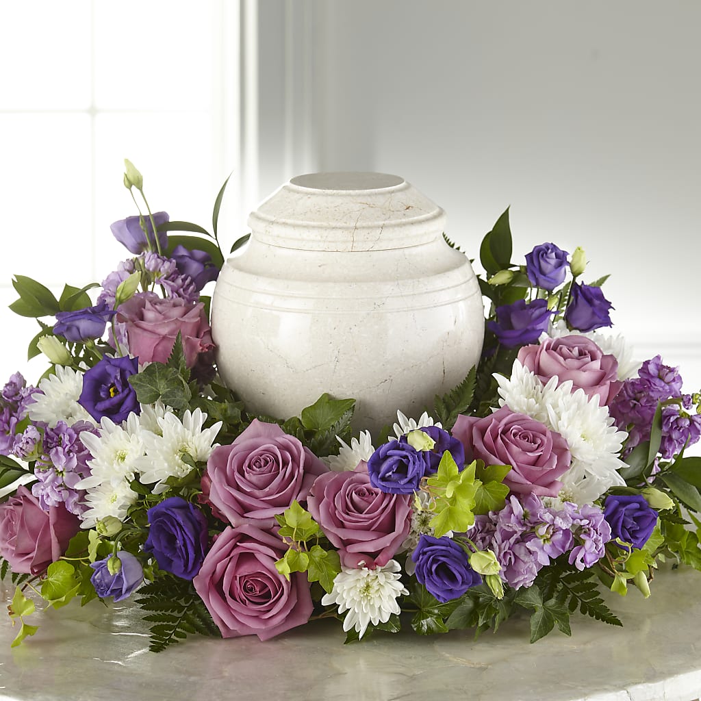 Blooming Sympathy Cremation Adornment – J Flowers, Tipp City OH