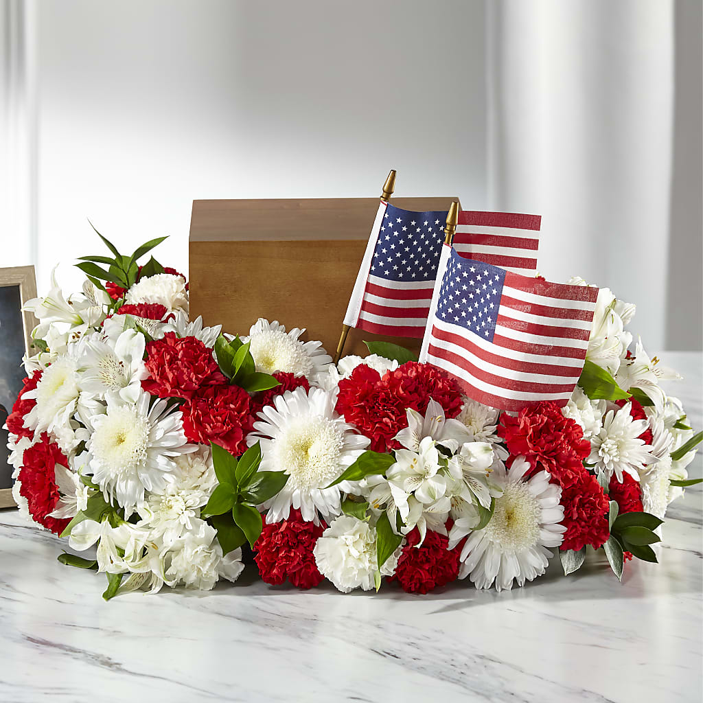 Spirit of Patriotism Cremation Adornment – J Flowers, Tipp City OH