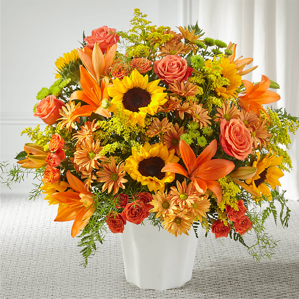 Harvest Thoughts Floor Basket – J Flowers, Tipp City OH