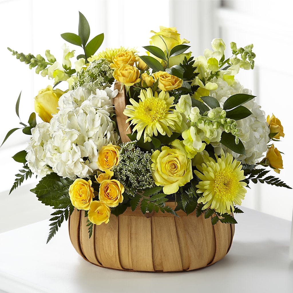 Rustic Remembrance Basket – J Flowers, Tipp City OH