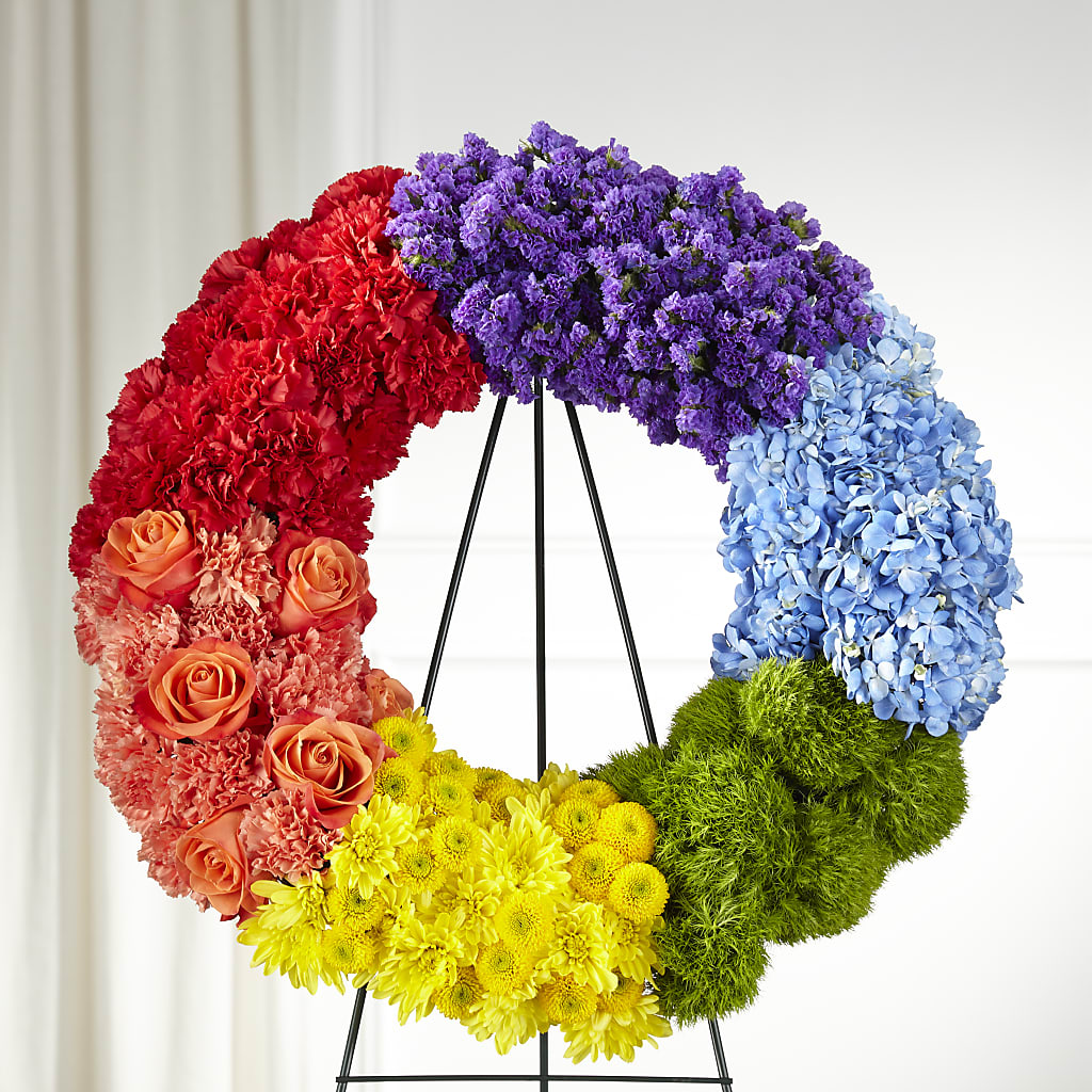 Circle of Love Wreath – J Flowers, Tipp City OH