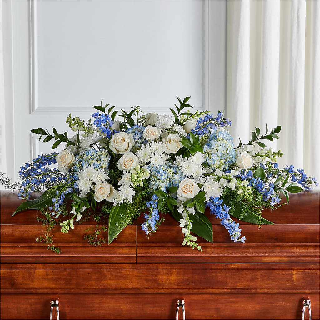 Timeless Essence Casket Spray – J Flowers, Tipp City OH