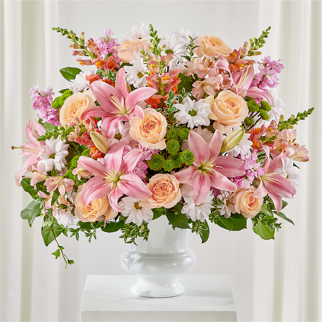 Heartfelt Gesture Urn Arrangement – J Flowers, Tipp City OH