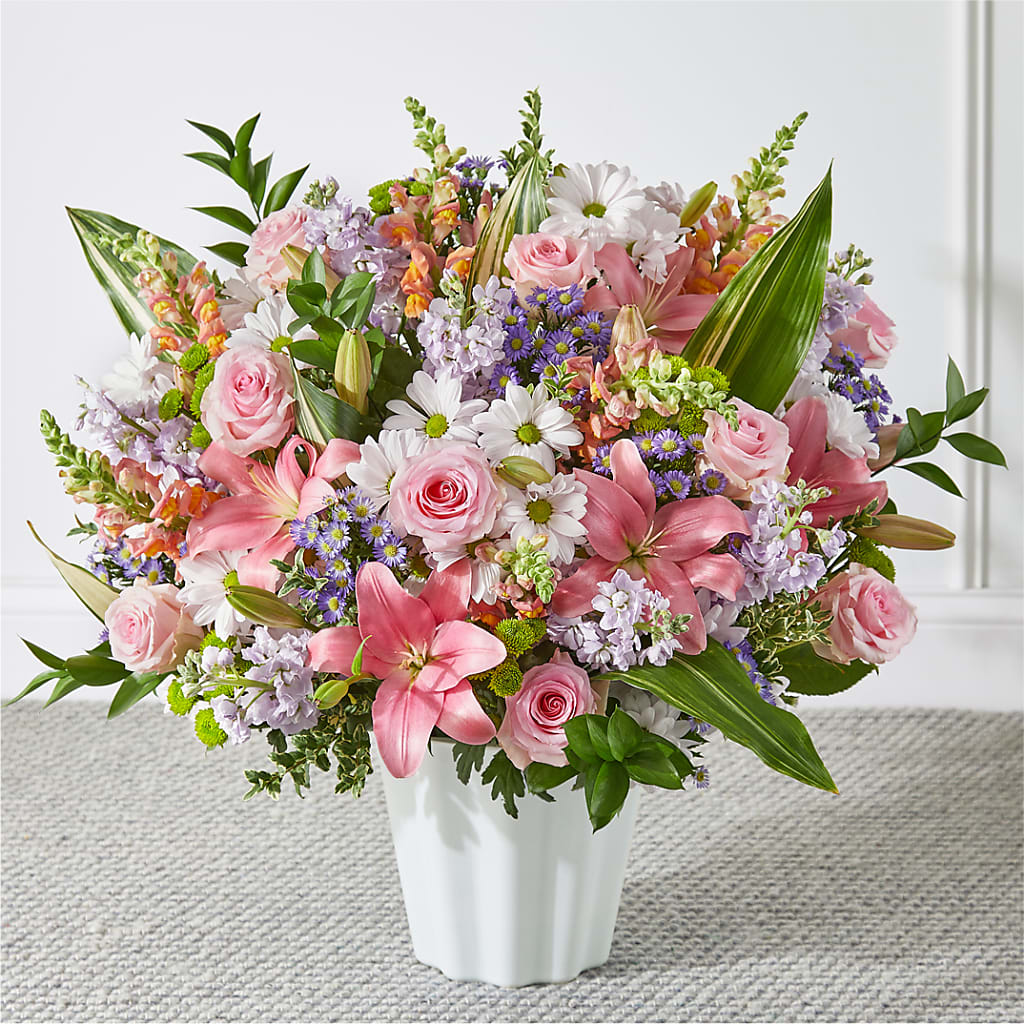 Abundant Compassion Floor Basket – J Flowers, Tipp City OH