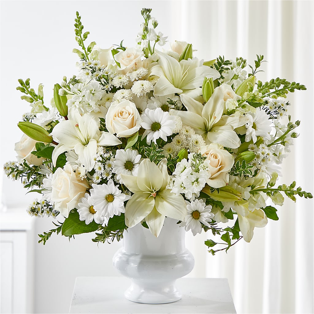 Uplifting Urn Arrangement – J Flowers, Tipp City OH
