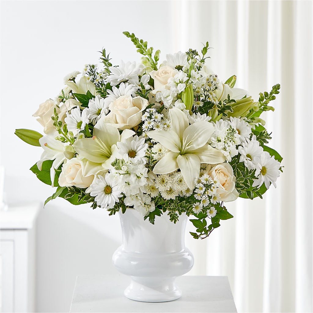 Uplifting Urn Arrangement – J Flowers, Tipp City OH