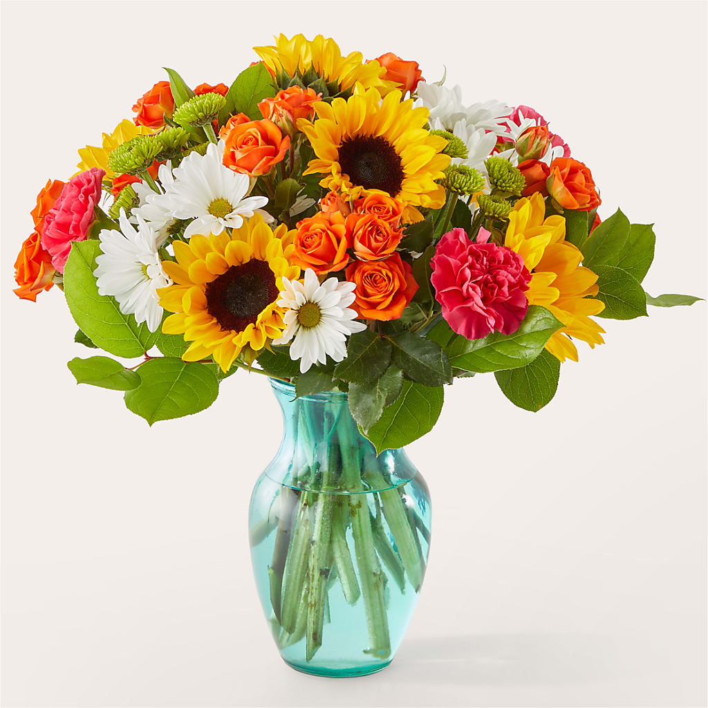 Sun-drenched Blooms Bouquet – J Flowers, Tipp City OH
