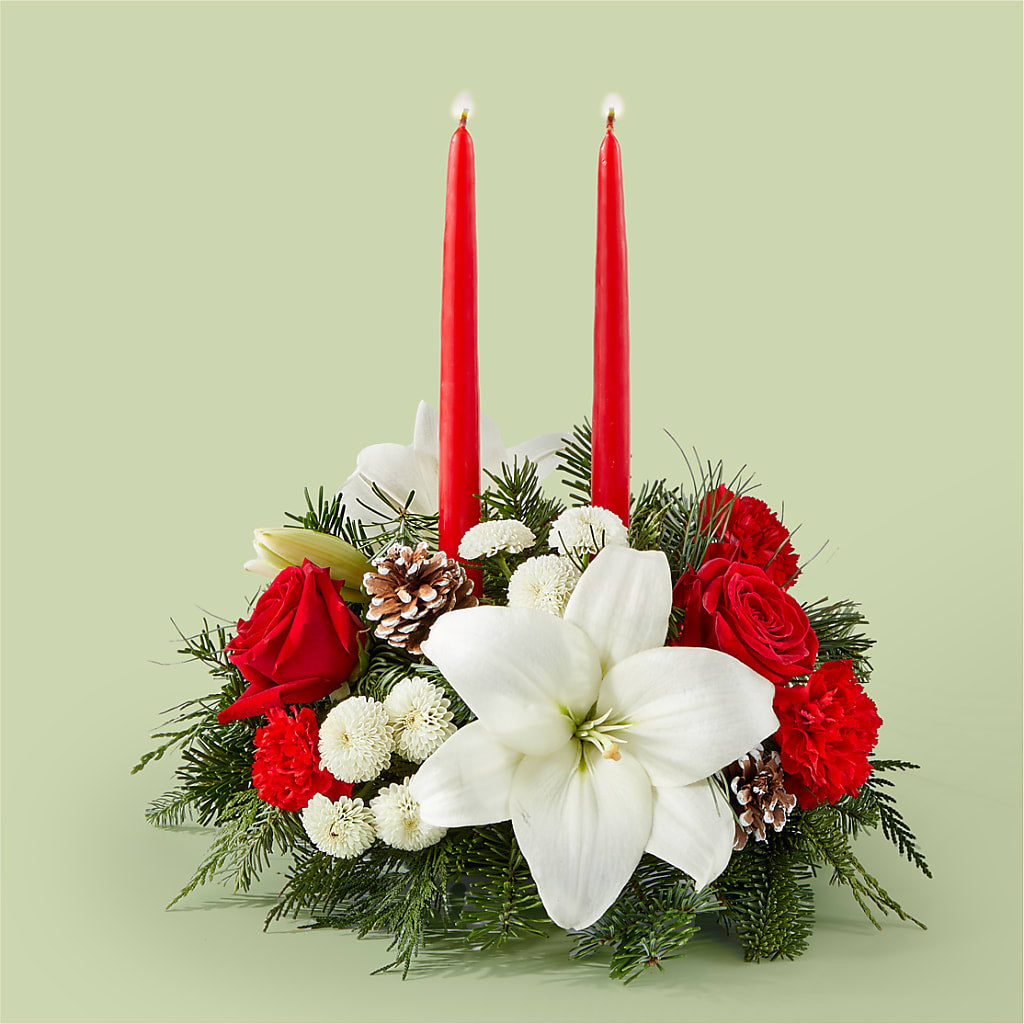 Seasonal Festivities Centerpiece – J Flowers, Tipp City OH