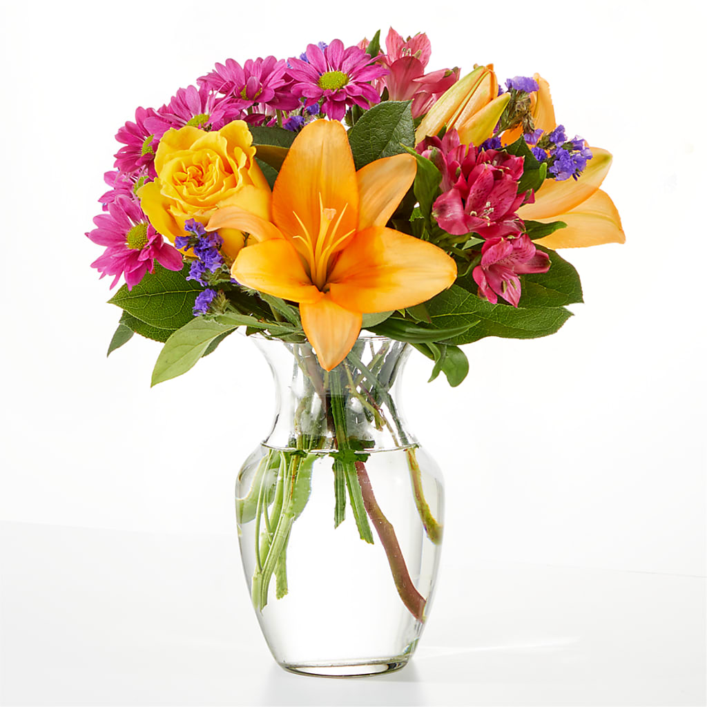 Colorful Visions Bouquet – J Flowers, Tipp City OH