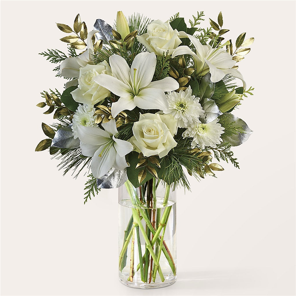 Wintry Mix Bouquet – J Flowers, Tipp City OH