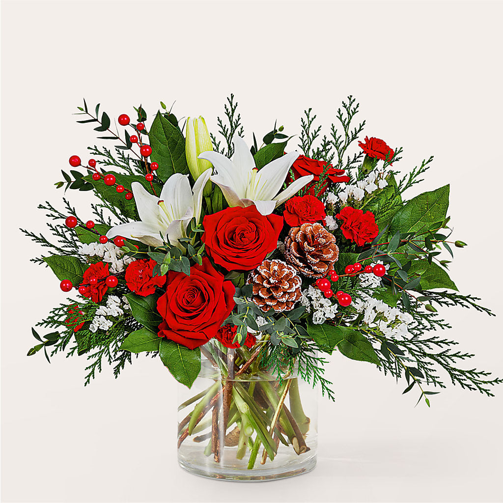 Best in Snow Bouquet – J Flowers, Tipp City OH
