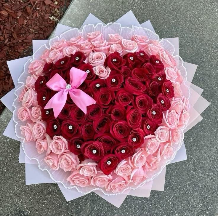 Heart shape  bouquet