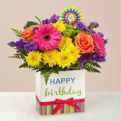 Birthday Brights Bouquet –  J Flowers, Tipp City OH