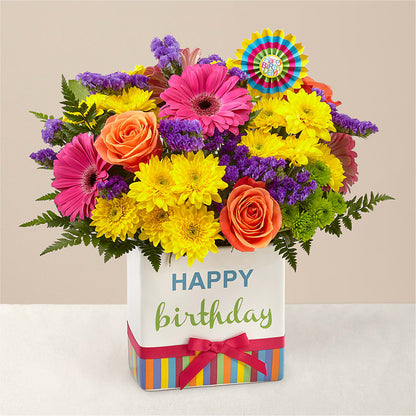 Birthday Brights Bouquet –  J Flowers, Tipp City OH