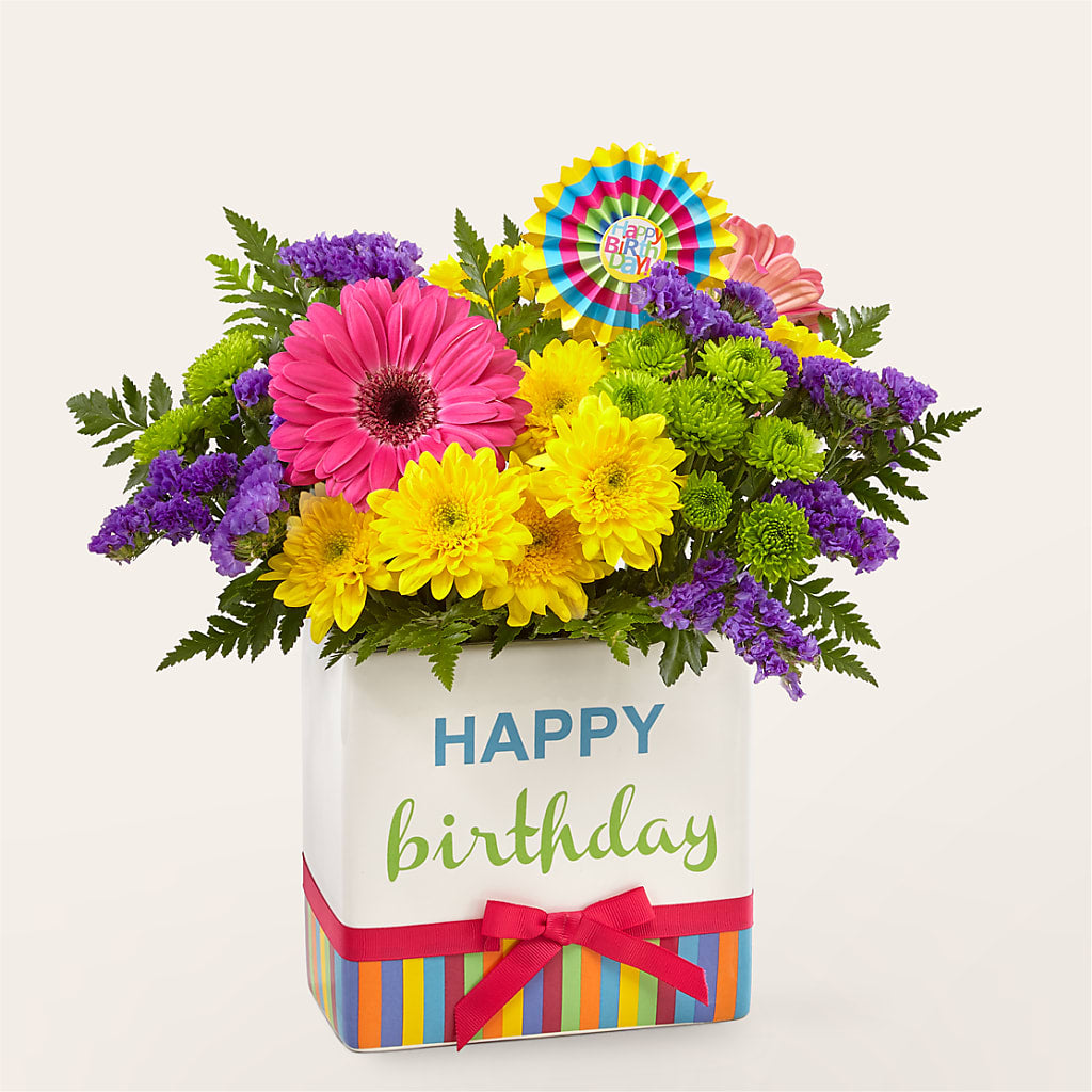 Birthday Brights Bouquet –  J Flowers, Tipp City OH