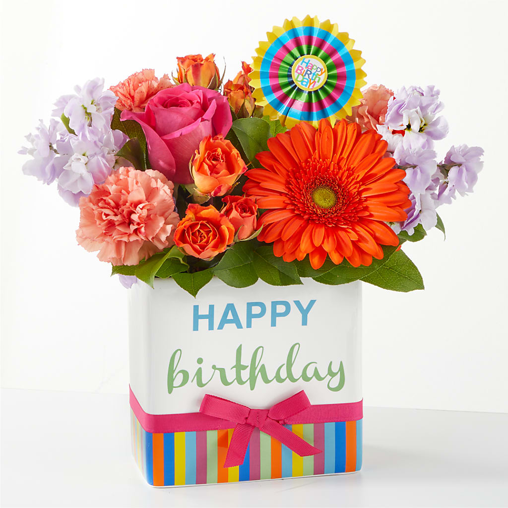 Birthday Surprise Bouquet –  J Flowers, Tipp City OH