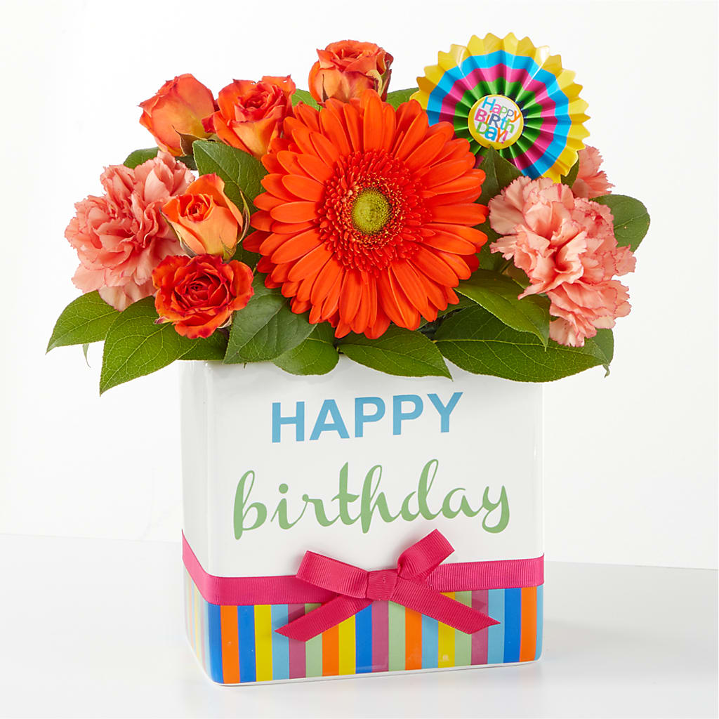 Birthday Surprise Bouquet –  J Flowers, Tipp City OH