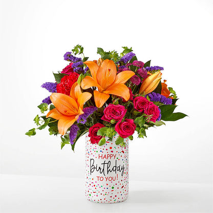 Birthday Palooza Bouquet –  J Flowers, Tipp City OH