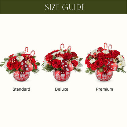 Cheer in the Air Ornament –  J Flowers, Tipp City OH