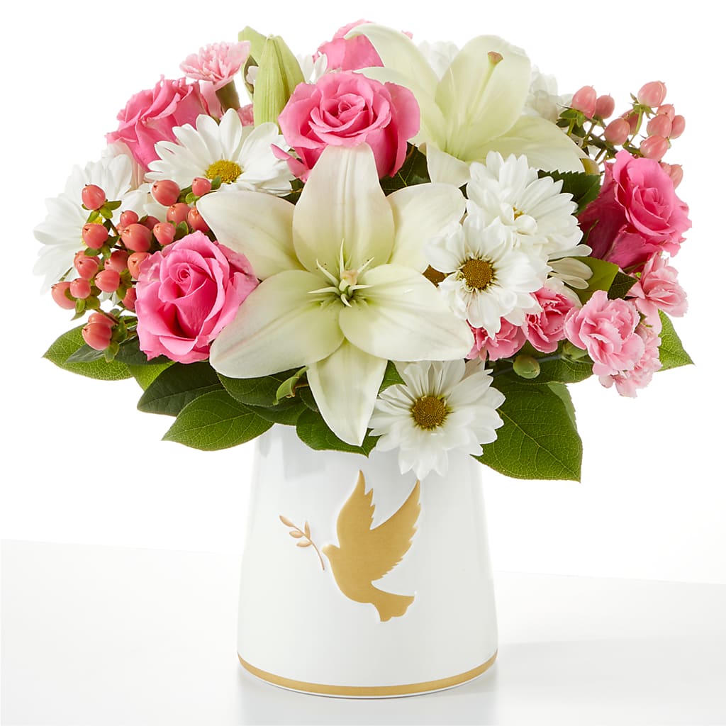Whispers of Comfort Bouquet –  J Flowers, Tipp City OH
