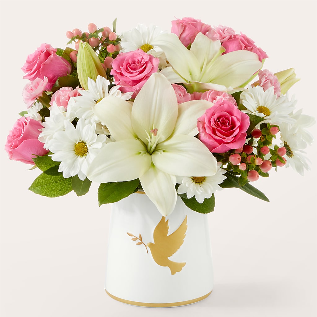 Whispers of Comfort Bouquet –  J Flowers, Tipp City OH
