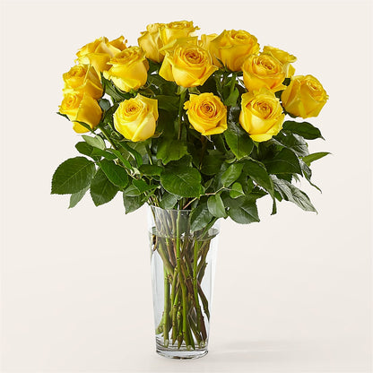Long Stem Yellow Rose Bouquet –  J Flowers, Tipp City OH