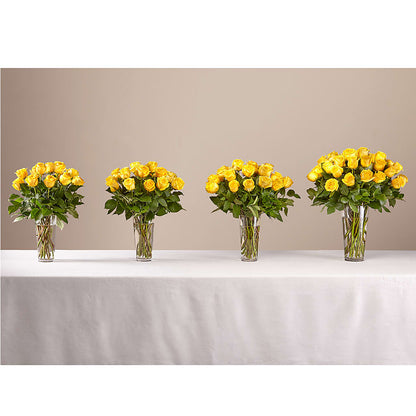 Long Stem Yellow Rose Bouquet –  J Flowers, Tipp City OH