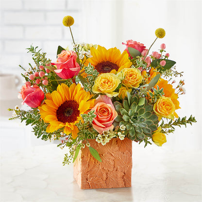 Sunflower Season Bouquet –  J Flowers, Tipp City OH