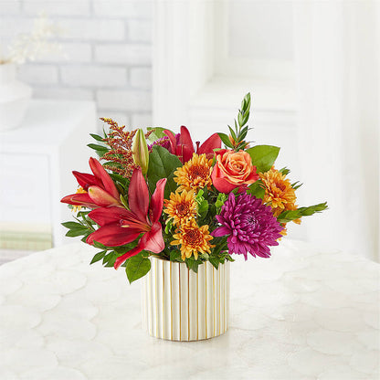 Burgundy Landscape Bouquet –  J Flowers, Tipp City OH