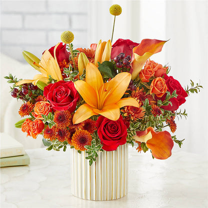 Scarlet Skies Bouquet –  J Flowers, Tipp City OH