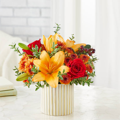 Scarlet Skies Bouquet –  J Flowers, Tipp City OH